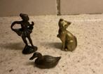 miniatuur ballerina, eend, poes, Ophalen of Verzenden