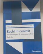 Jeanne Gaakeer - Recht in context, Ophalen of Verzenden, Zo goed als nieuw, Jeanne Gaakeer; Marc Loth; Sanne Taekema