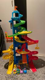 Little people city racebaan, Kinderen en Baby's, Speelgoed | Racebanen, Ophalen, Zo goed als nieuw, Elektrisch, Overige merken