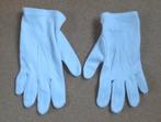 Witte Handschoenen - Lengte tot midelvinger 23 cm, Onbekend, Ophalen of Verzenden, Zo goed als nieuw, Handschoenen