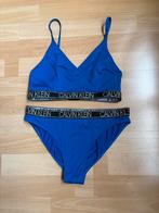 Calvin Klein gave blauwe bikini mt 164/176 ZGAN, Bikiniset, Meisje, Zo goed als nieuw, Calvin Klein