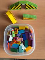 Leuke verzameling bouwstenen en domino's, Ophalen, Gebruikt, Overige merken