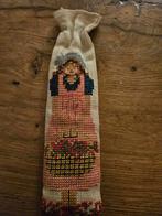 Oud Frans geborduurd geurzakje, Antiek en Kunst, Curiosa en Brocante, Ophalen of Verzenden