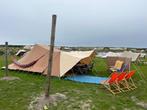 Tent huren op Stortemelk Vlieland (4-6 p), Caravans en Kamperen, Tenten, Zo goed als nieuw, Tot en met 6