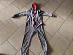 Onesie maat 122/128 grijs met roze sterren, Kinderen en Baby's, Kinderkleding | Maat 122, Ophalen of Verzenden, Gebruikt, Meisje