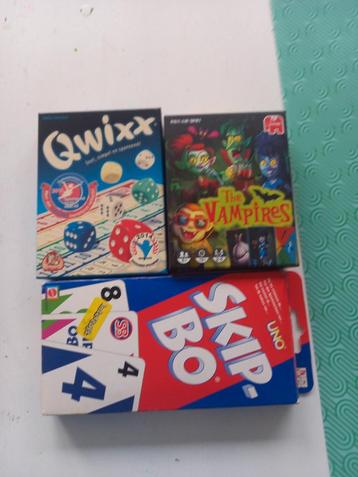 3 leuke kaartspellen  beschikbaar voor biedingen