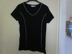 z.g.a.n. zwart dames shirt. Maat L, Zwart, Maat 42/44 (L), Ophalen of Verzenden, Zo goed als nieuw