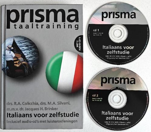 Prisma Taaltraining: Italiaans voor Zelfstudie. INCL. 2 cd's, Boeken, Studieboeken en Cursussen, Zo goed als nieuw, HBO, Alpha