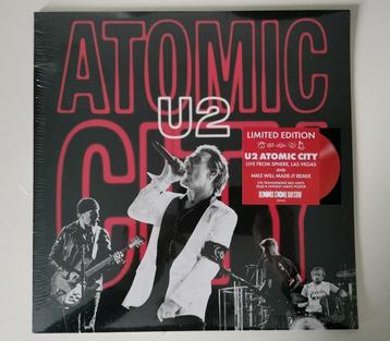 U2 – Atomic City 10", Record Store Day, Red vinyl