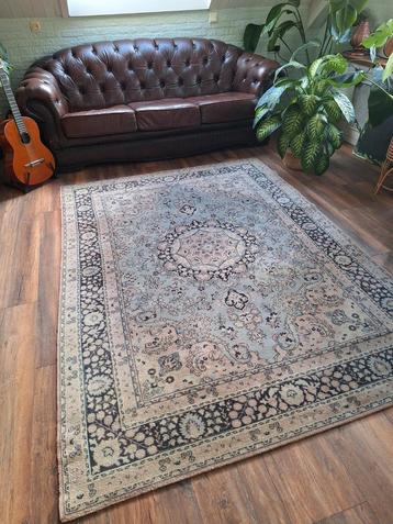 Vintage wollen Mérinos tapijt/kleed - ca. 240170 cm beschikbaar voor biedingen