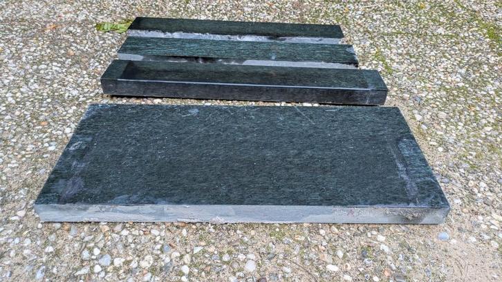 Dorpels van natuursteen diverse maten, Doe-het-zelf en Verbouw, Deuren en Horren, Gebruikt, Minder dan 200 cm, Ophalen