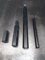 12 stuks diamantboren + verlengstukken, Verzenden, Zo goed als nieuw