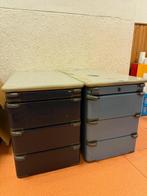metalen kastjes met lades, Ophalen, Gebruikt, Industrieel retro