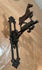 Wandhanger gietijzer paard bel ontbreekt, Antiek en Kunst, Ophalen of Verzenden