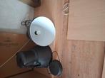 Tekoop,2 hanglampen doorsnee 38 cm, Huis en Inrichting, Lampen | Hanglampen, Ophalen, Gebruikt, Minder dan 50 cm