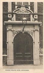 Groningen- -Ingang Nieuwe Kerk., Verzenden, 1940 tot 1960, Gelopen, Groningen
