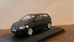 Volkswagen Polo 9N3 Zwart Metallic 2009 Minichamps 1/43, Ophalen of Verzenden, Zo goed als nieuw, Auto, MiniChamps