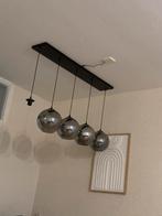 Glazen Lampen Set (5+3 bollen) - Eetkamer & Salon, Huis en Inrichting, Lampen | Hanglampen, Ophalen, Gebruikt, Glas, Minder dan 50 cm