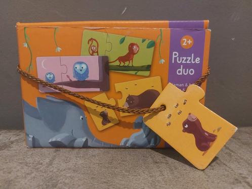Djeco puzzel mama en baby, Kinderen en Baby's, Speelgoed | Kinderpuzzels, Gebruikt, 2 tot 4 jaar, 10 tot 50 stukjes, Ophalen of Verzenden