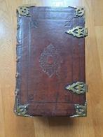 Antieke mooie Statenbijbel 1716 met wereldkaart en prenten, Antiek en Kunst, Antiek | Boeken en Bijbels, Ophalen of Verzenden