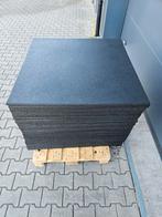 Fitness vloer Rubber tegels 100x100cm 2cm 100m2, Sport en Fitness, Ophalen, Zo goed als nieuw, Fitnessmat