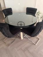 Stoelen, Huis en Inrichting, Stoelen, Ophalen of Verzenden, Zo goed als nieuw, Zwart