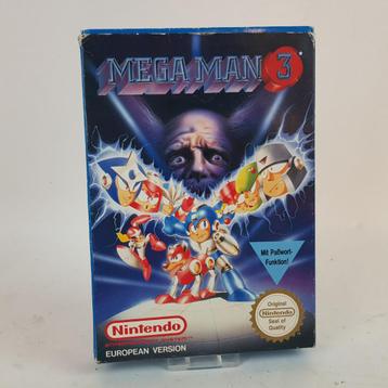 Mega Man 3 NES CIB European version || Nu voor €109.99!! beschikbaar voor biedingen