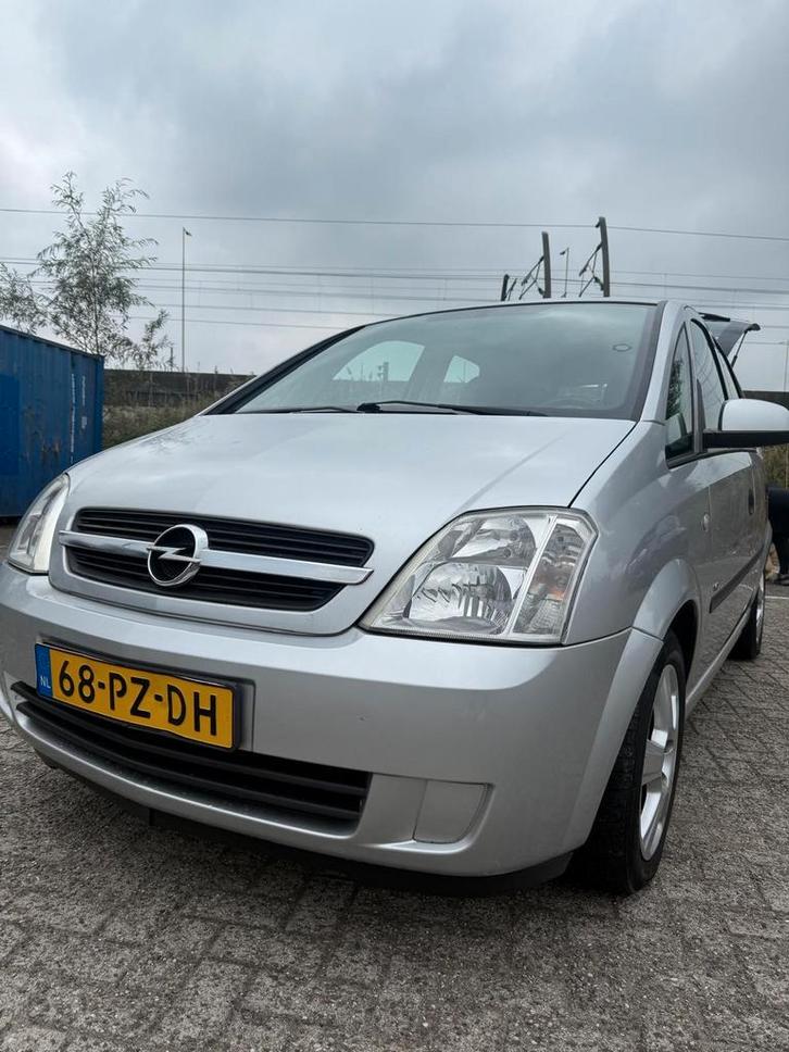 Opel Meriva 1.4 16V 2005 Grijs, Auto's, Opel, Particulier, Meriva, ABS, Airbags, Boordcomputer, Centrale vergrendeling, Climate control