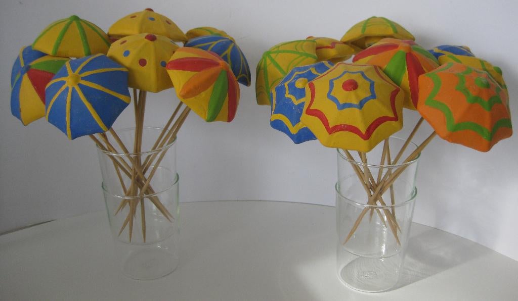 Deco Parasols / Decoratie Parasolletjes 18 stuks, Ophalen of Verzenden, Nieuw