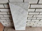 Tafelblad/plaat marmer afm:89,5x32x2cm voor een bijzettafel, Ophalen, Overige materialen, Nieuw, Bijzettafeltjes van marmer