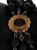 Granaat antieke armband fraai 14k gouden slot dames vintage, Sieraden, Tassen en Uiterlijk, Antieke sieraden, Ophalen of Verzenden