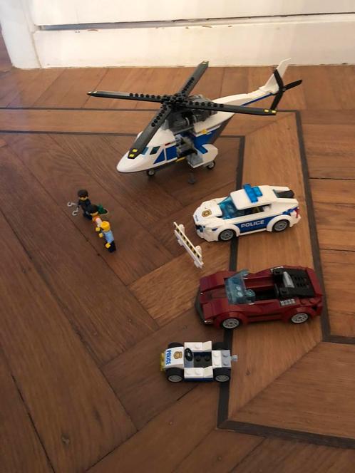 Lego city helicopter politie set, Kinderen en Baby's, Speelgoed | Duplo en Lego, Zo goed als nieuw, Lego, Complete set, Ophalen of Verzenden