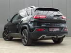 Jeep Cherokee 2.0 Limited AWD * LEER * TREKHAAK ! (bj 2014), Automaat, 450 kg, Zwart, 4 cilinders