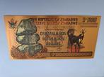 BANKBILJET GOUDFOLIE -ZIMBABWE 1 MILLION-YOTTALILLION DOLLAR, Verzenden, Los biljet