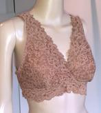 bralette bruinroze kant H&M L, Verzenden, Roze, BH