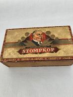 Oude sigarendoos stompkop, Verzamelen, Blikken, Ophalen of Verzenden, Gebruikt, Overige