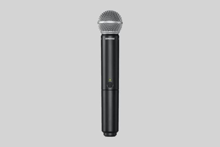 Shure BLX2SM58-K14 draadloze handheld (614 - 638 MHz), Muziek en Instrumenten, Microfoons, Nieuw, Zangmicrofoon, Draadloos, Ophalen of Verzenden