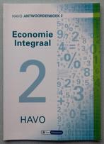 9789462871403 Economie Integraal havo Antwoordenboek 2, Verzenden, Zo goed als nieuw, HAVO, Economie