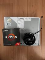 Ryzen 5 5600x met ROG STRIX b550-a gaming (ook individueel), Computers en Software, Processors, 6-core, Zo goed als nieuw, AMD Ryzen 5