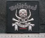 Motorhead march or die  officiele 2010 patch 35 nieuw, Verzamelen, Muziek, Artiesten en Beroemdheden, Nieuw, Kleding, Verzenden