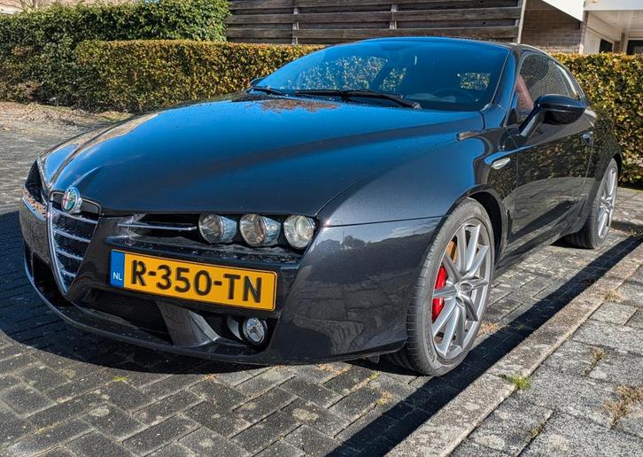 Nette Alfa Romeo Brera 1.750 Turbo 147KW 2010 Zwart, Auto's, Alfa Romeo, Particulier, Brera, Airconditioning, Bluetooth, Boordcomputer