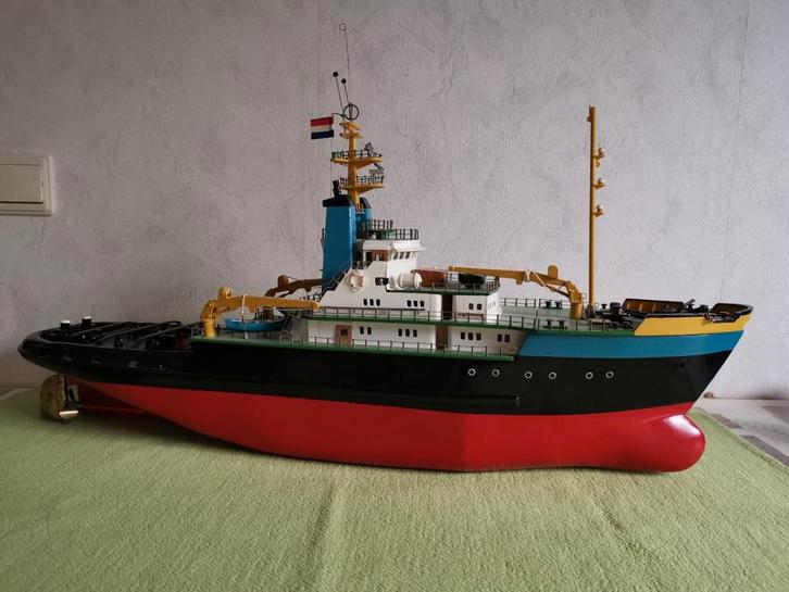 Smit Rotterdam modelboot - project of decoratie, Hobby en Vrije tijd, Modelbouw | Boten en Schepen, Ophalen of Verzenden