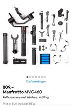 Manfrotto mvg 460. /gimbel 3ax, Ophalen of Verzenden, Zo goed als nieuw, Driepoot