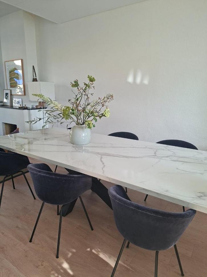 Eettafel Keramiek - 280cm x 130cm x 79cm in perfecte staat, Huis en Inrichting, Tafels | Eettafels, Zo goed als nieuw, 100 tot 150 cm