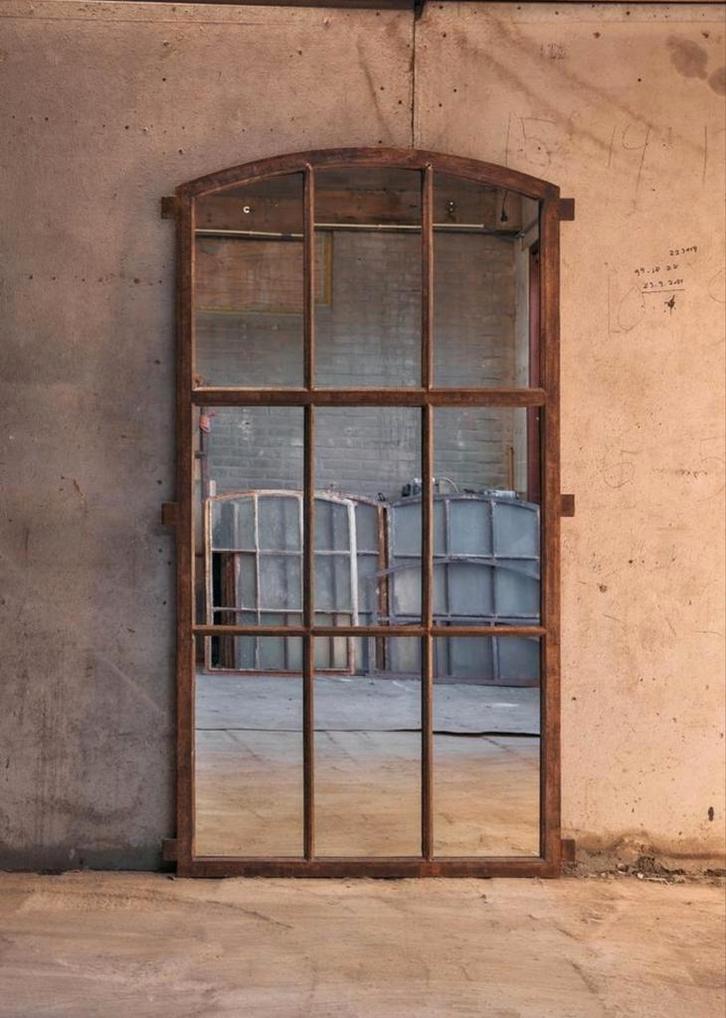 Gietijzer Raamwerk met Spiegels | Kies Jouw Spiegel HIER |, Huis en Inrichting, Woonaccessoires | Spiegels, Nieuw, Minder dan 100 cm