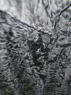 vintage bontjas lang model, Maat 38/40 (M), Heikant 21 Kaatsheuvel, Zwart, Belle Vieille Brocante