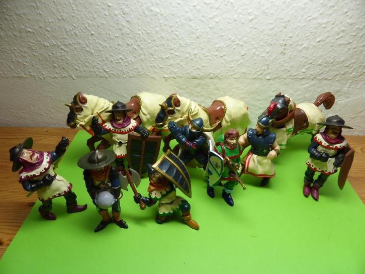 Ridders, paarden, merk Hartung Berlijn, Verzamelen, Poppetjes en Figuurtjes, Gebruikt, Verzenden