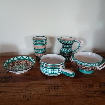 Robert Picault keramiek set beschikbaar voor biedingen