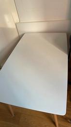 Witte Eettafel - 120x75x72cm, Huis en Inrichting, Tafels | Eettafels, Ophalen, Gebruikt, Rechthoekig, 50 tot 100 cm