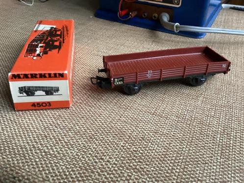 Marklin 4503 DB lage boordwagen met relief opdruk en ovp, Hobby en Vrije tijd, Modeltreinen | H0, Wagon, Wisselstroom, Märklin